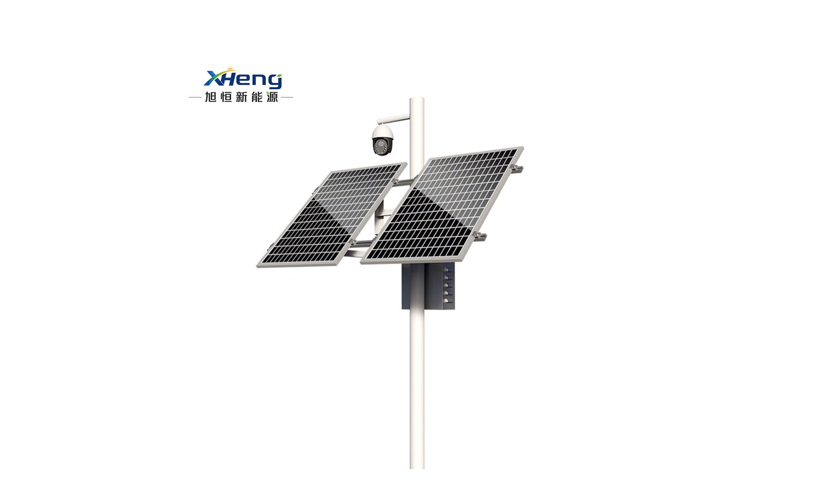 300W150A 太阳能供电系统实物图