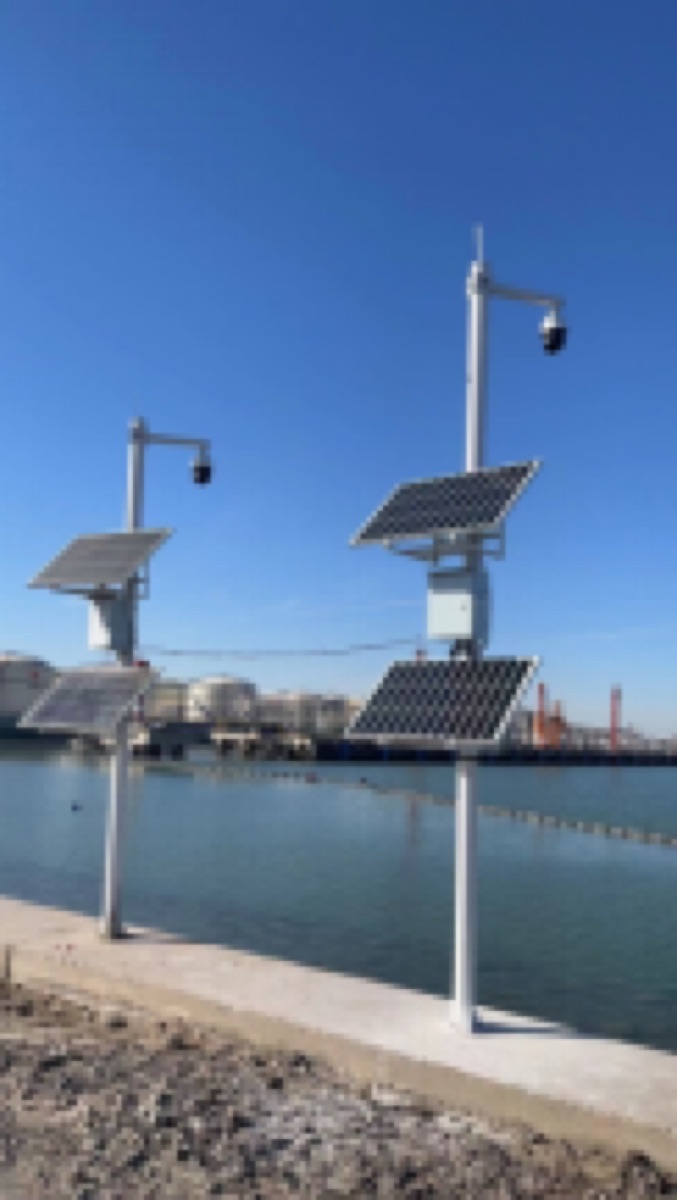 水库岸线监控太阳能供电项目案例
